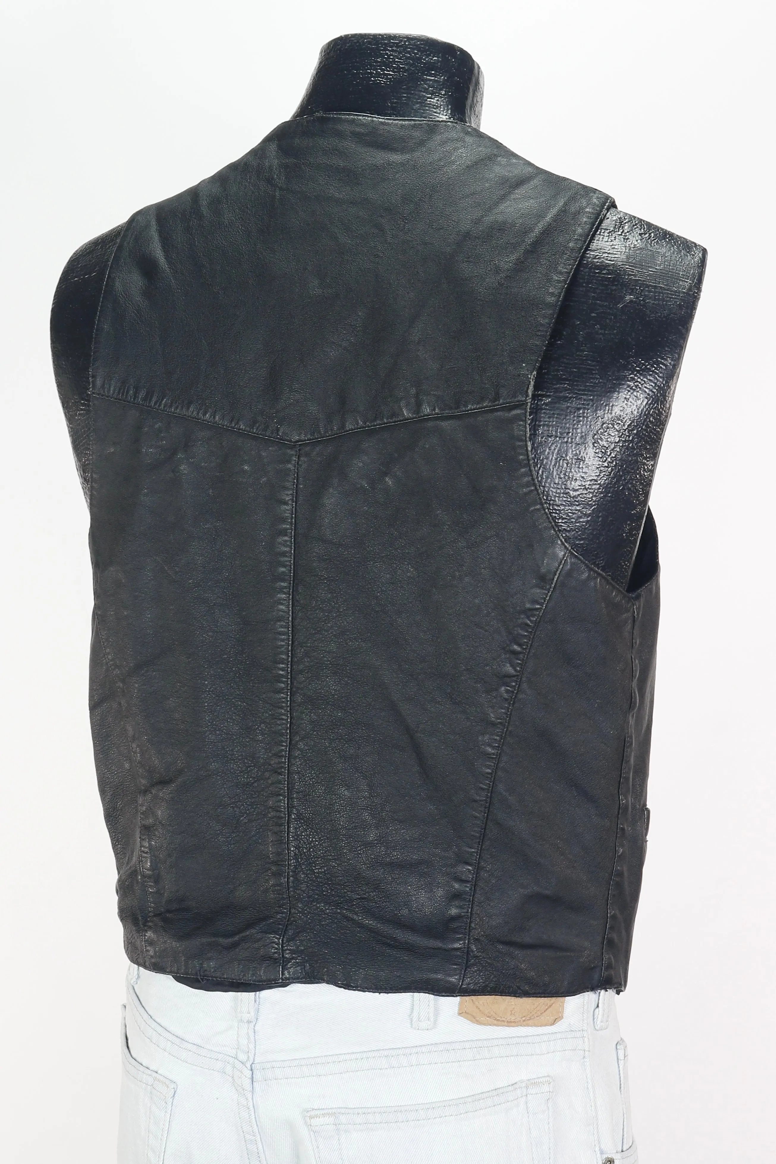 90s Phase II Leather Vest           M