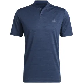 adidas Texture Stripe Polo Shirt - Collegiate Navy/Crew Navy