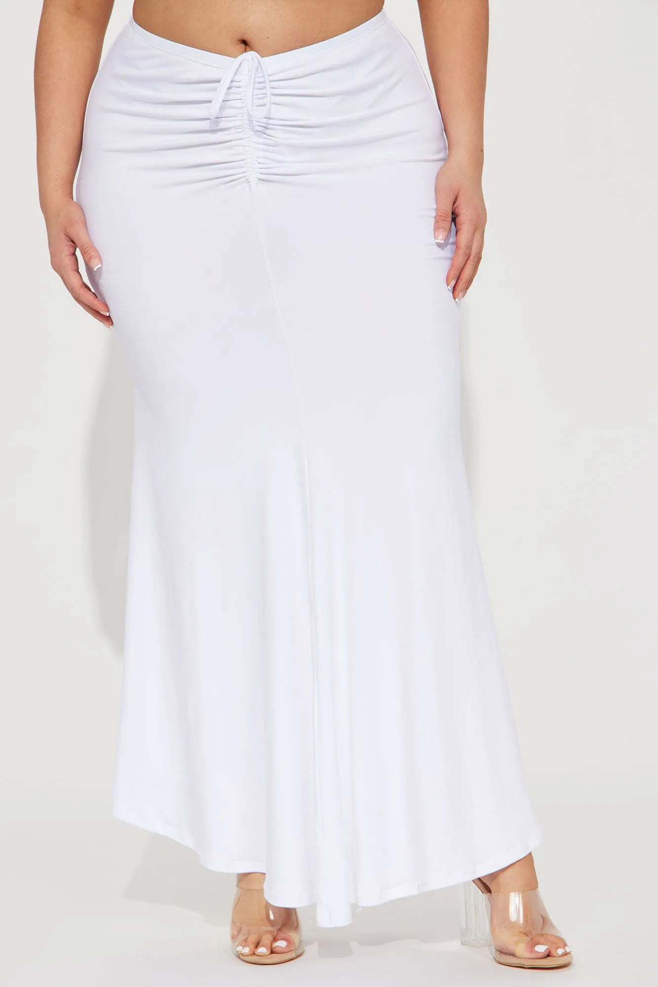 All You Wanted Maxi Skirt - White