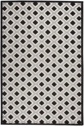 Aloha Black/White Rug