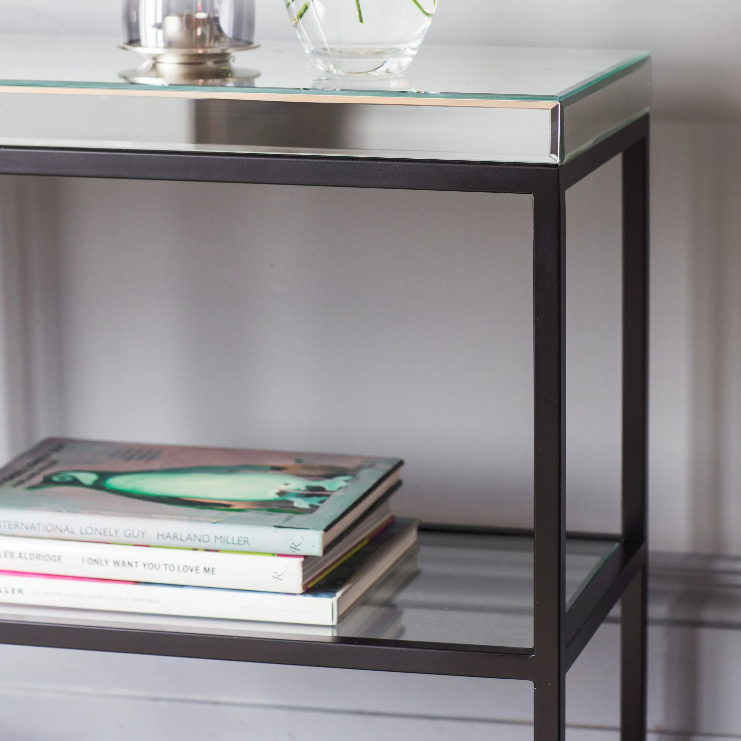 Amos Pippard Console Table Black