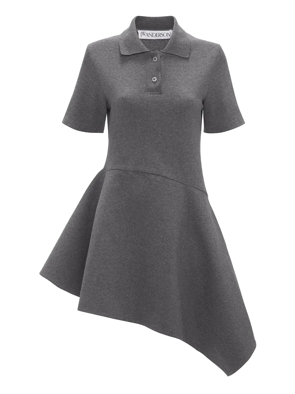 Asymmetric Polo Dress