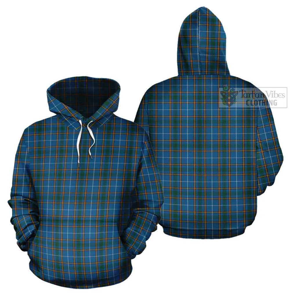 Bain Tartan Cotton Hoodie