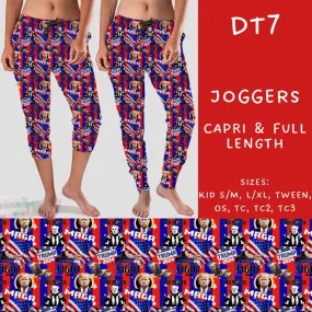 Batch #186 - Vote Collection - Closes 8/27 - ETA early Oct. - DT07 Full and Capri Length Joggers