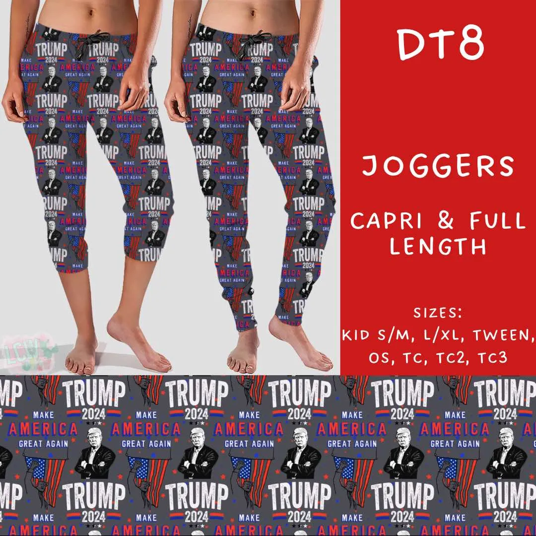 Batch #186 - Vote Collection - Closes 8/27 - ETA early Oct. - DT08 Full and Capri Length Joggers