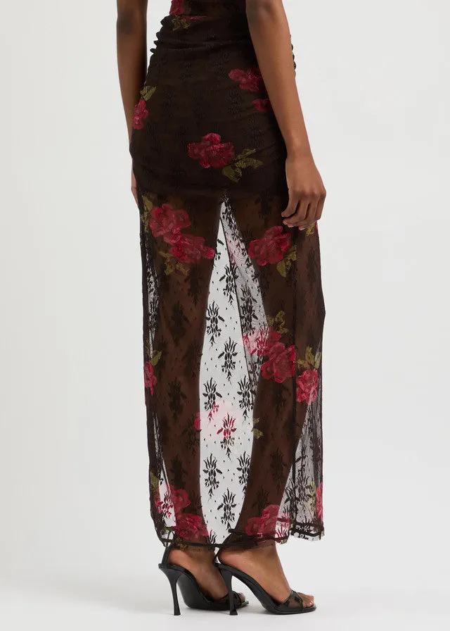 Bec & Bridge - Desert Rose Ruched Skirt