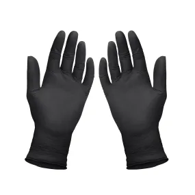 Black Nitrile Gloves - 100 count