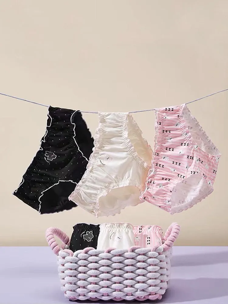 Bow Bunny Underwear Set of 3