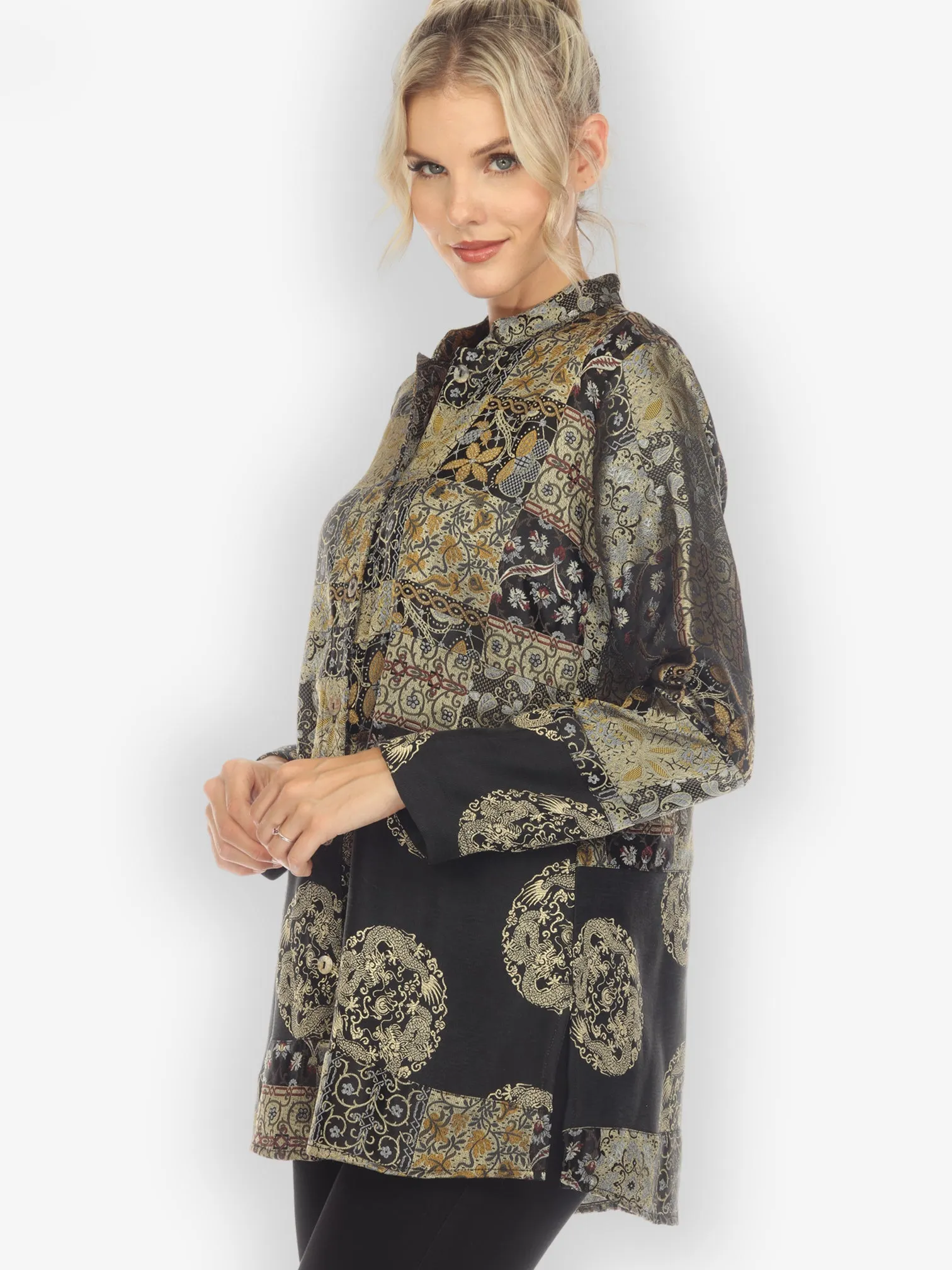 Brocade Silk Tunic/Jacket