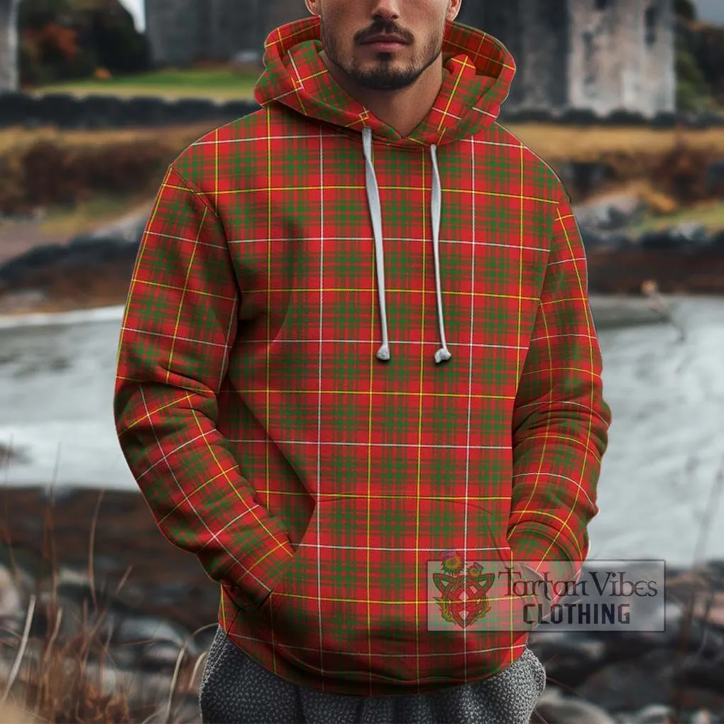 Bruce County Canada Tartan Cotton Hoodie