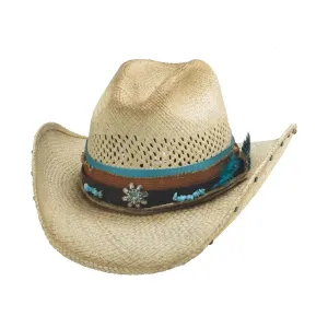 Bullhide Sweet Caroline - Genuine Panama Straw Cowgirl Hat