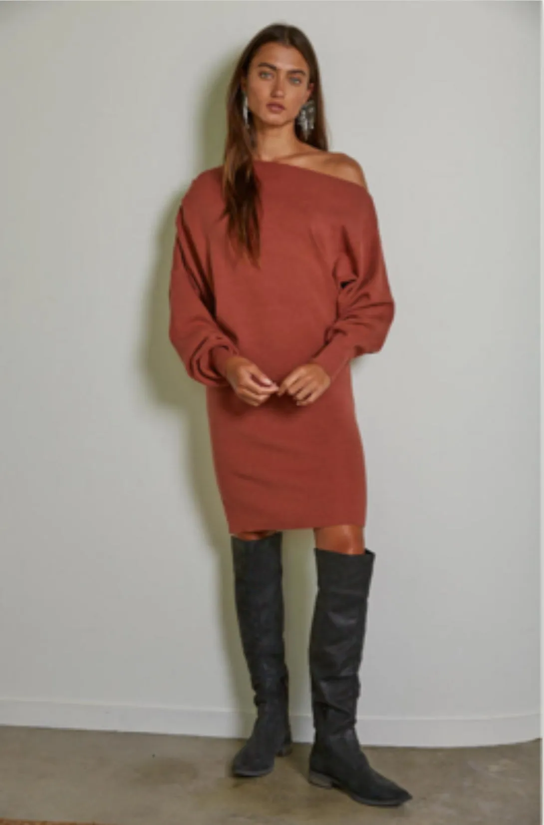 By Together Loreen Sweater Mini Dress