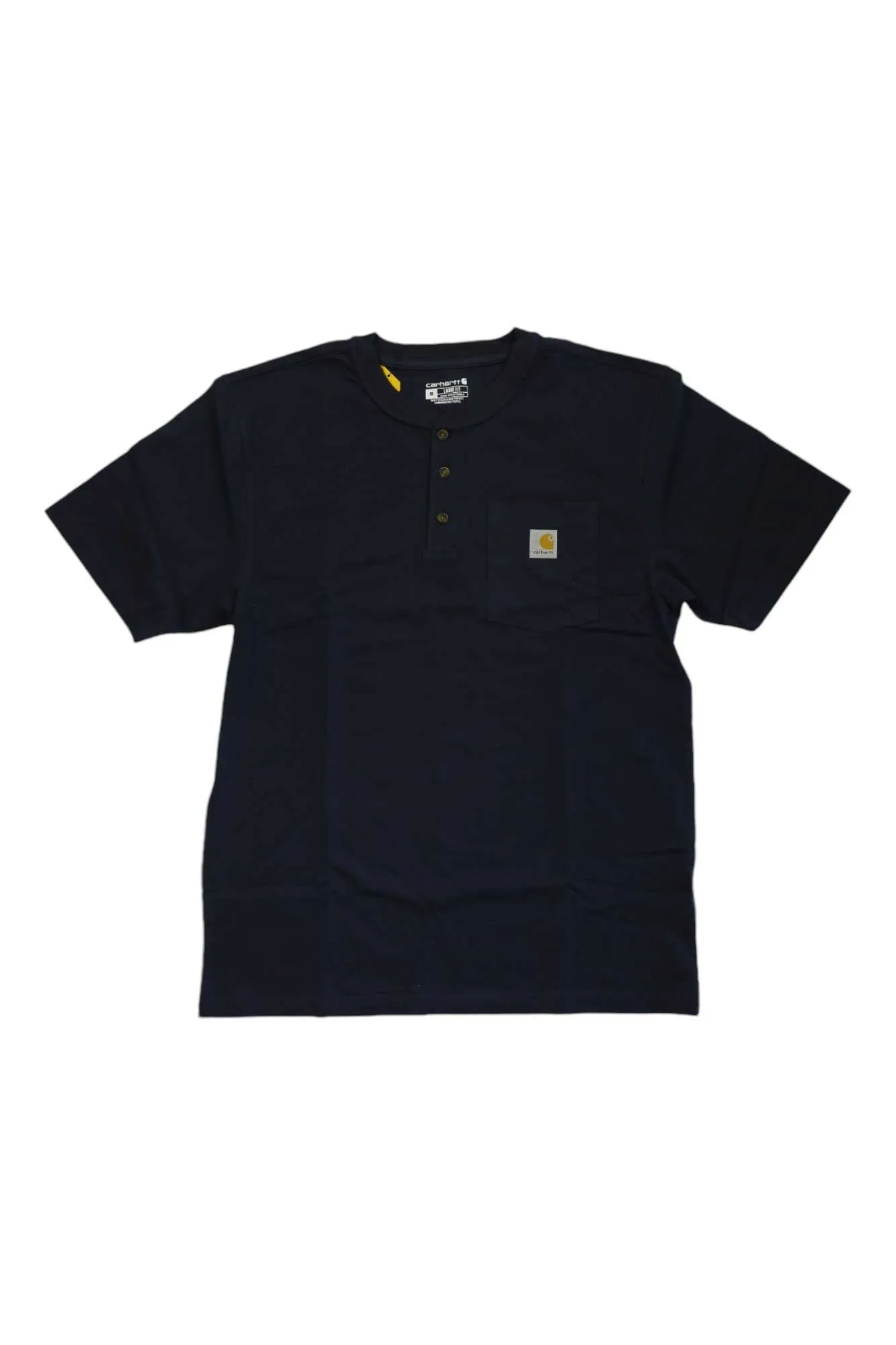 Carhartt Men's Workwear Pocket SS Henley Top