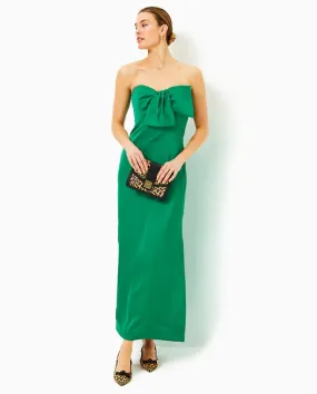 CARLYNN MAXI BOW DRESS