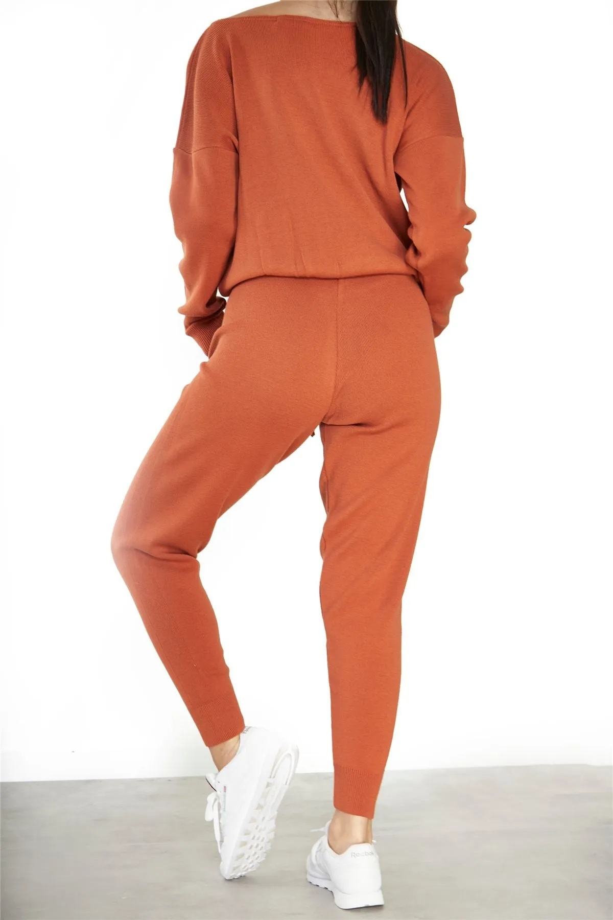 Cinnamon Tie Waist Joggers