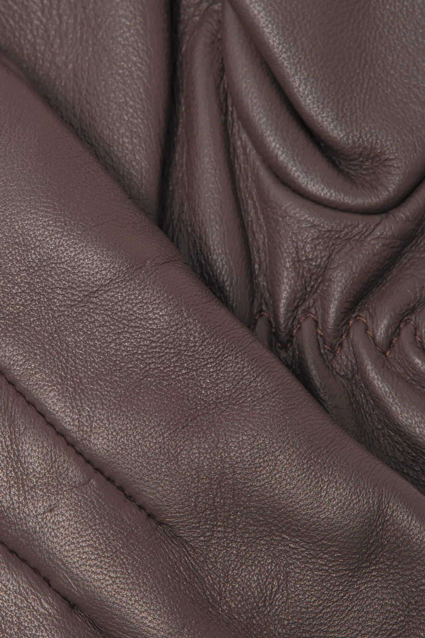 Classic Leather Gloves - Brown