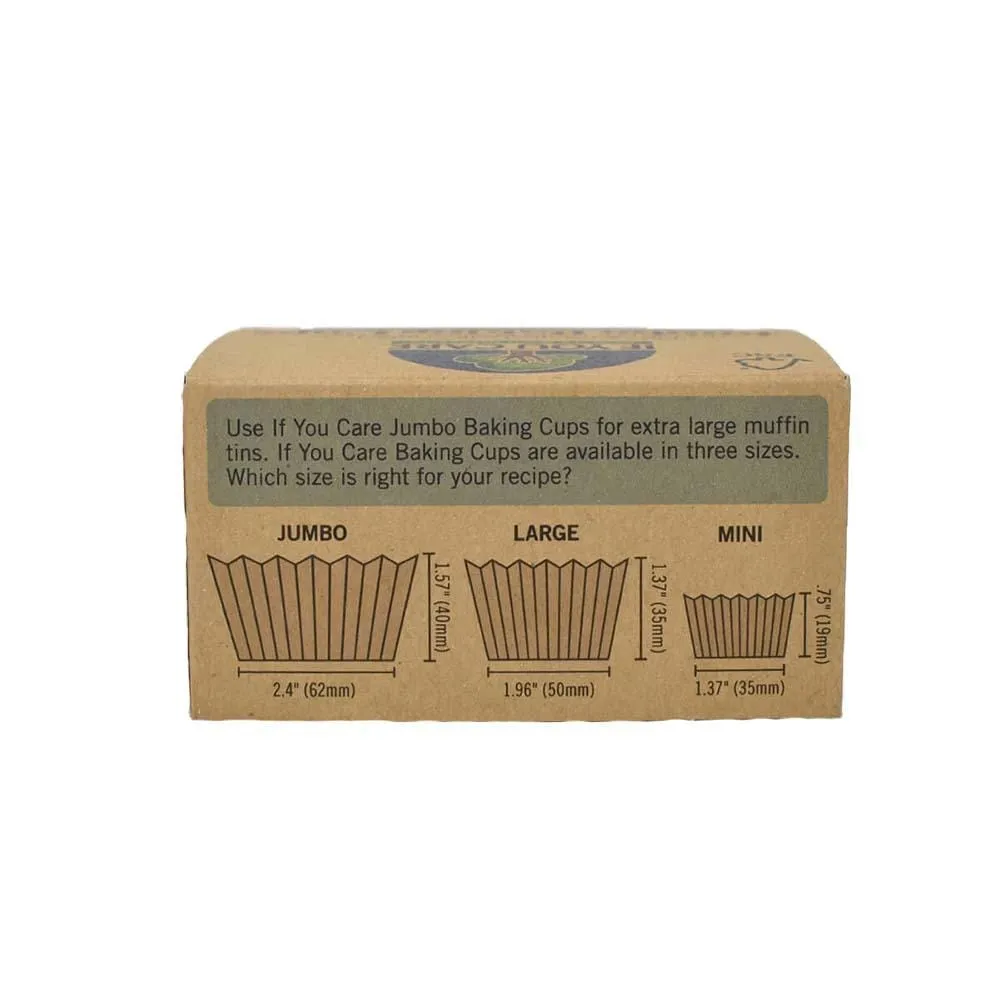 Compostable Unbleached Baking Cases - Mini