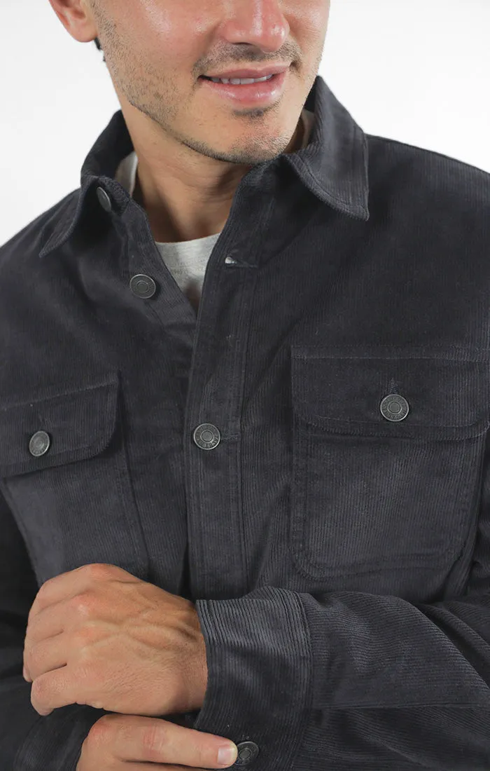 Concord Sherpa Lined Corduroy Shirt Jacket