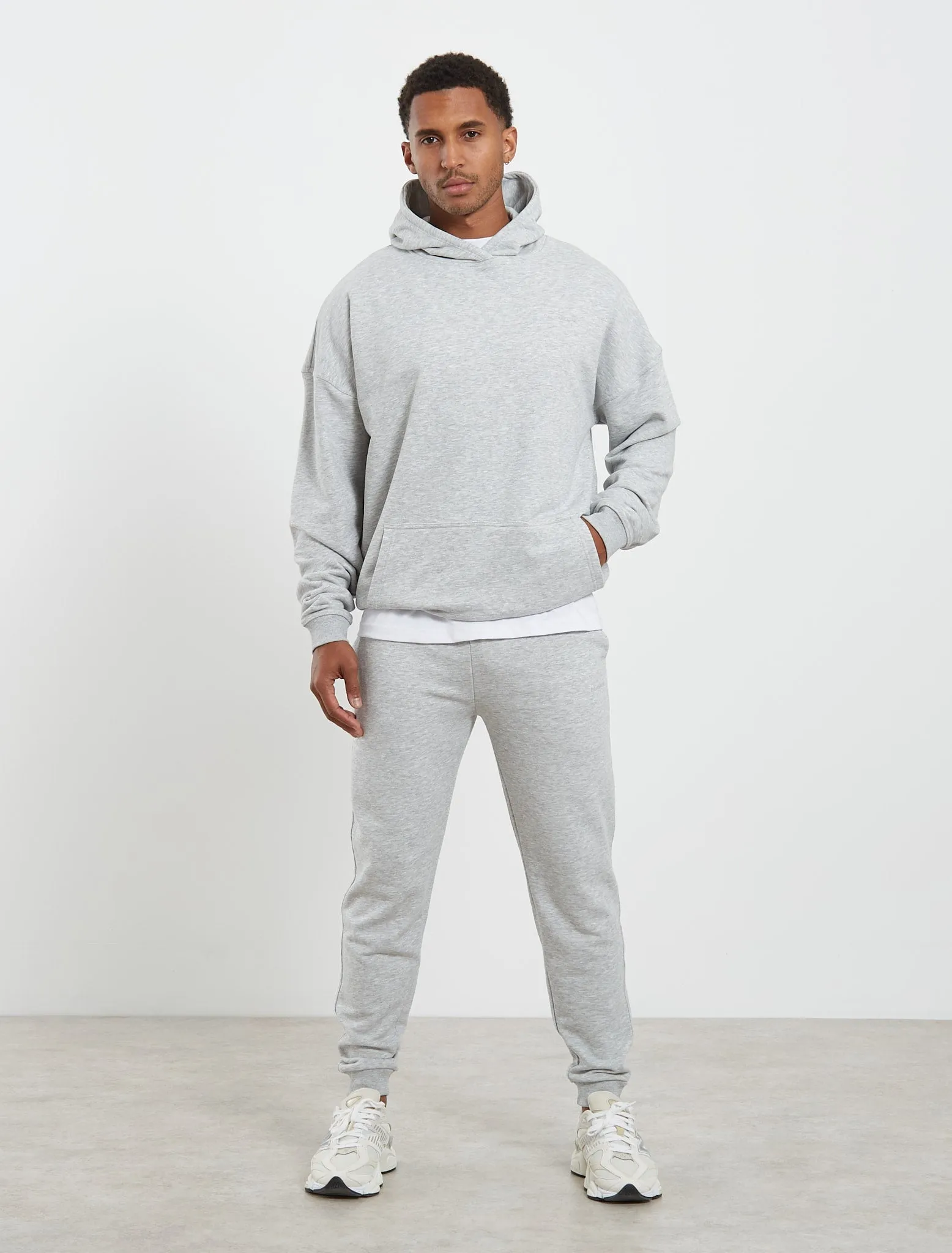 Core Loopback Joggers - Grey Marl