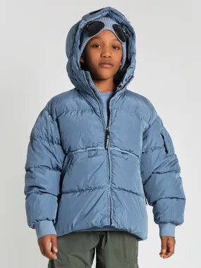 C.P. Company Boys Puffer Jacket in Grey