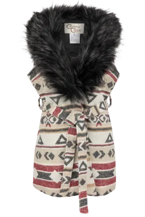 Cripple Creek Aztec Print Vest