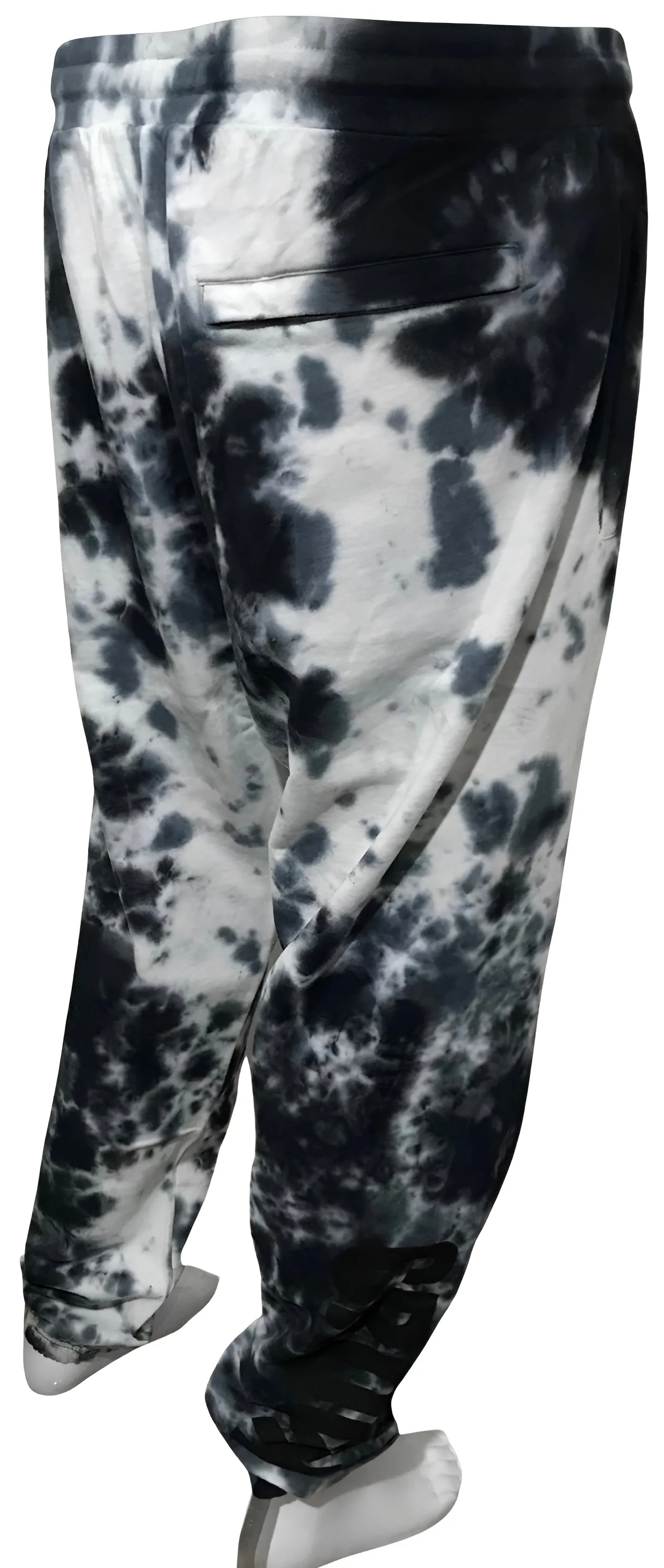 ^CROOKS & CASTLES^ (BLUE-MULTI) *TIE DYE DEATH ROW* JOGGER SWEATPANTS (COLLABS)