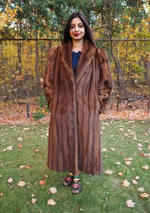 Demi Buff Lunarain Mink Fur Jacket Coat L/X (16)