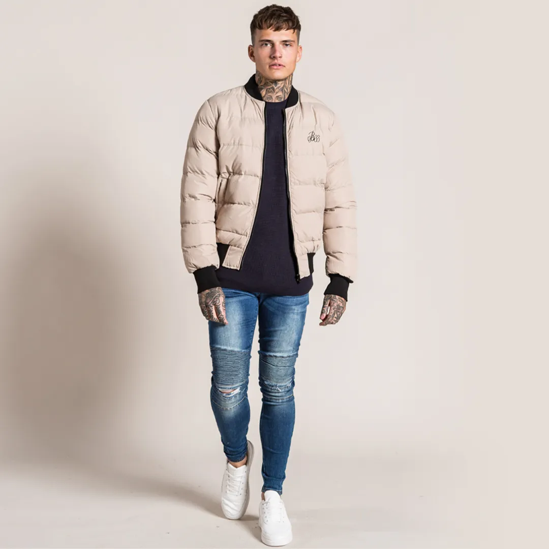 Duke Bomber Jacket - Sand