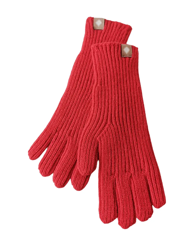 Elegant Warm Women's Touchscreen Gloves - In 10 Chic Colors!