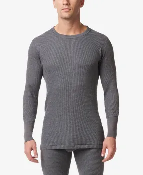 essentials Stanfield's Men's Long Sleeve Waffle Knit Thermal Tank Top, Multi