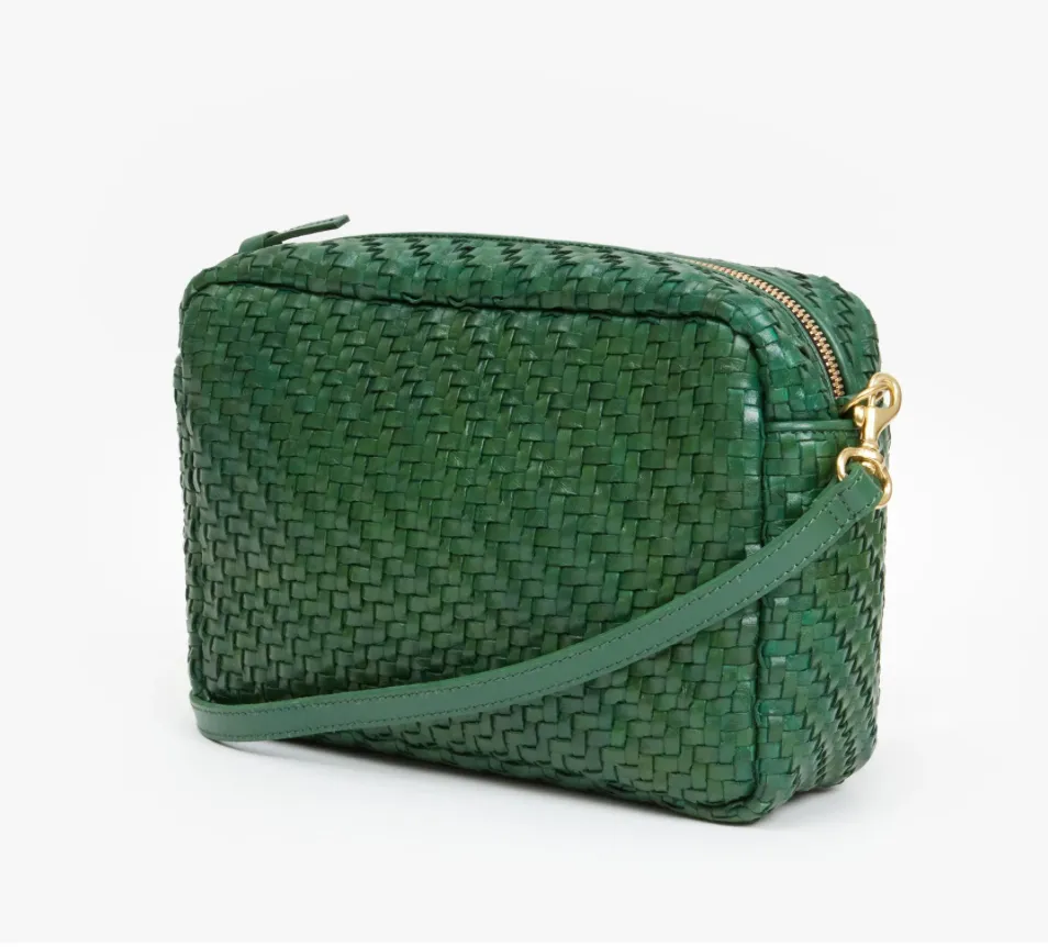 Evergreen Woven Crossbody