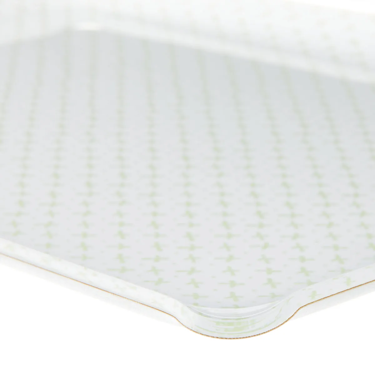 Fabric Tray Medium Sprig Green