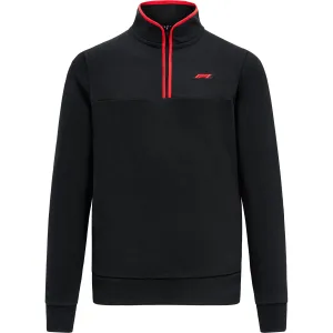 Formula 1 Tech Collection F1 1/4 Zip Sweatshirt - Black