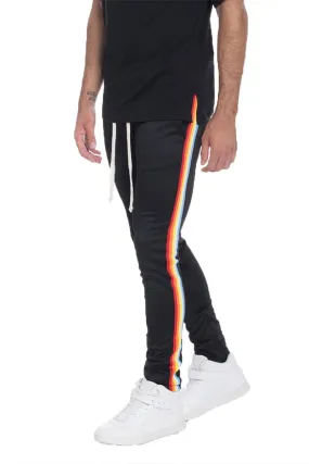 FULL RAINBOW TAPED TRACK PANTS