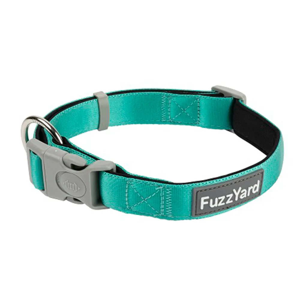 Fuzzyard Dog Collar Lagoon M 25-38cm