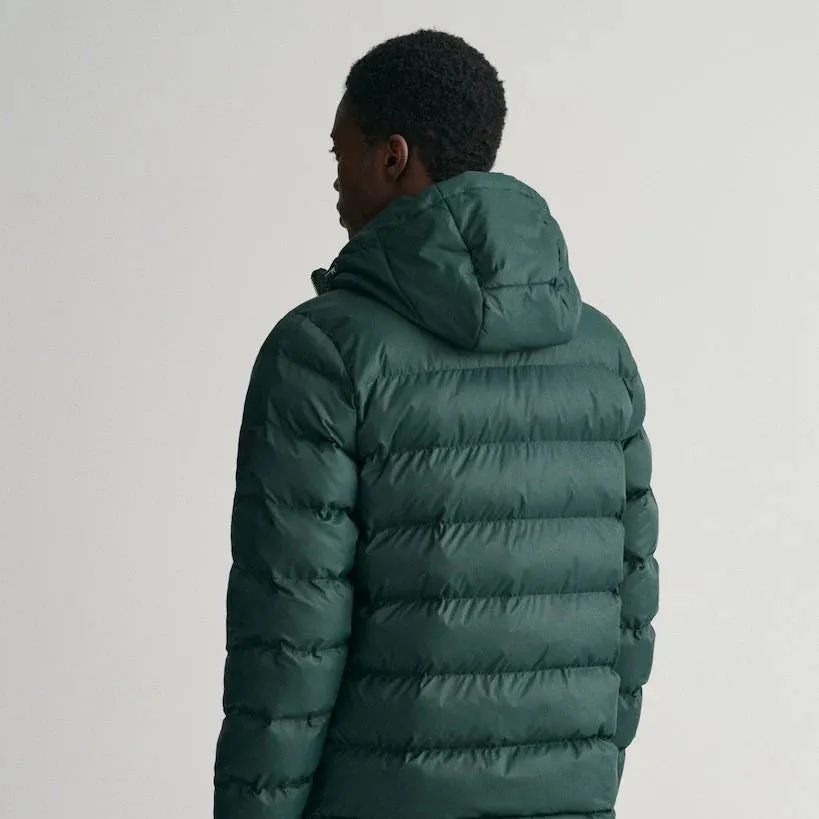 GANT - Active Cloud Puffer Jacket - Tartan Green