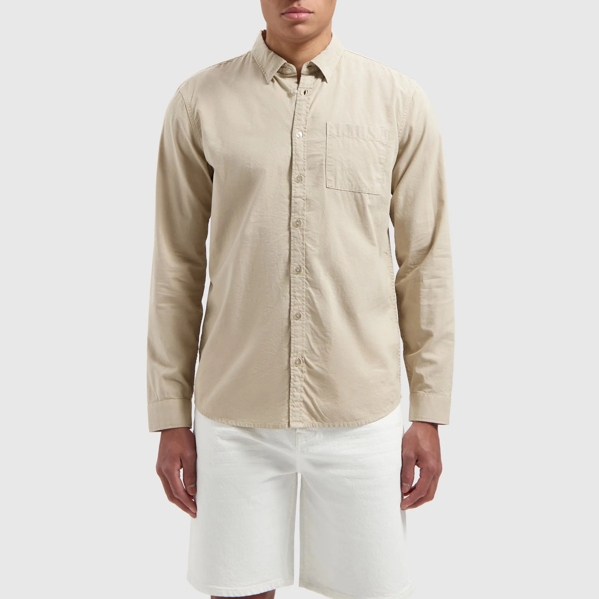 Garment Dye Shirt | Sand