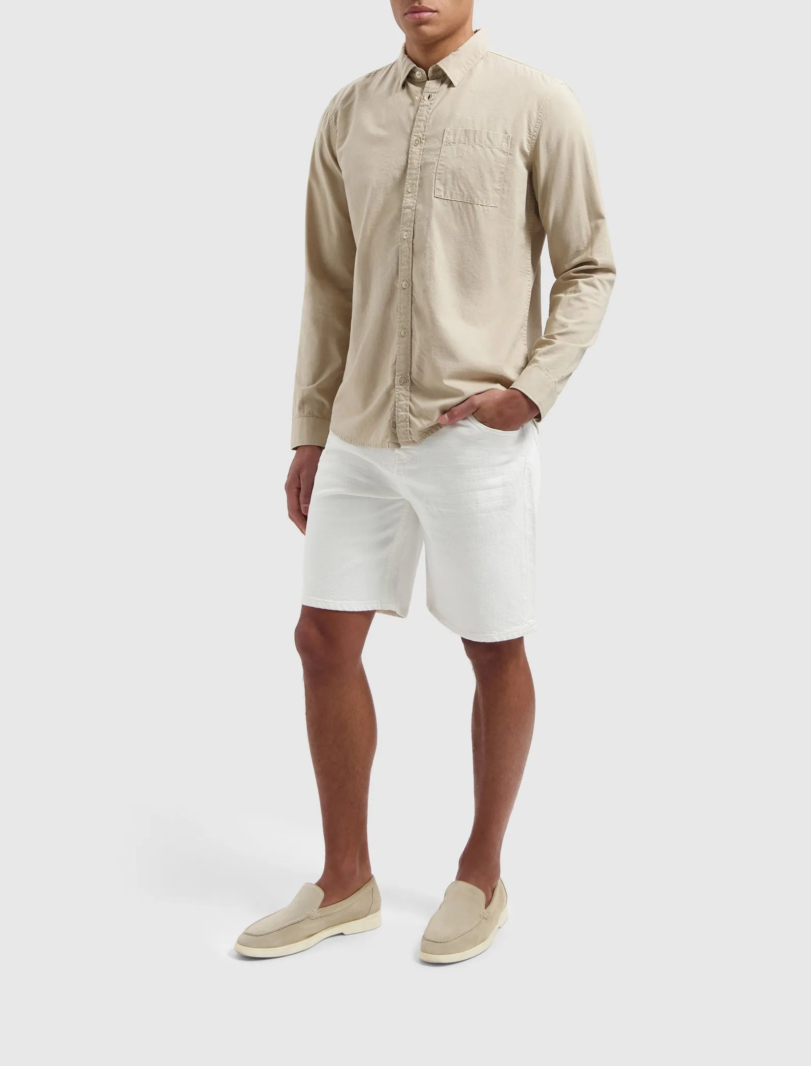 Garment Dye Shirt | Sand