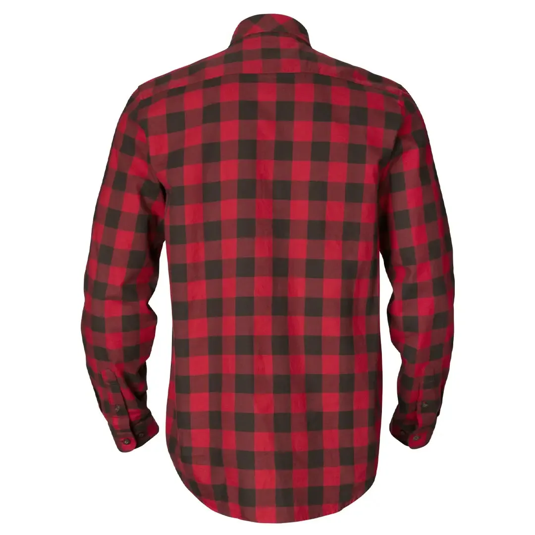 Harkila Scandinavian L/S Shirt - Red Check by Harkila