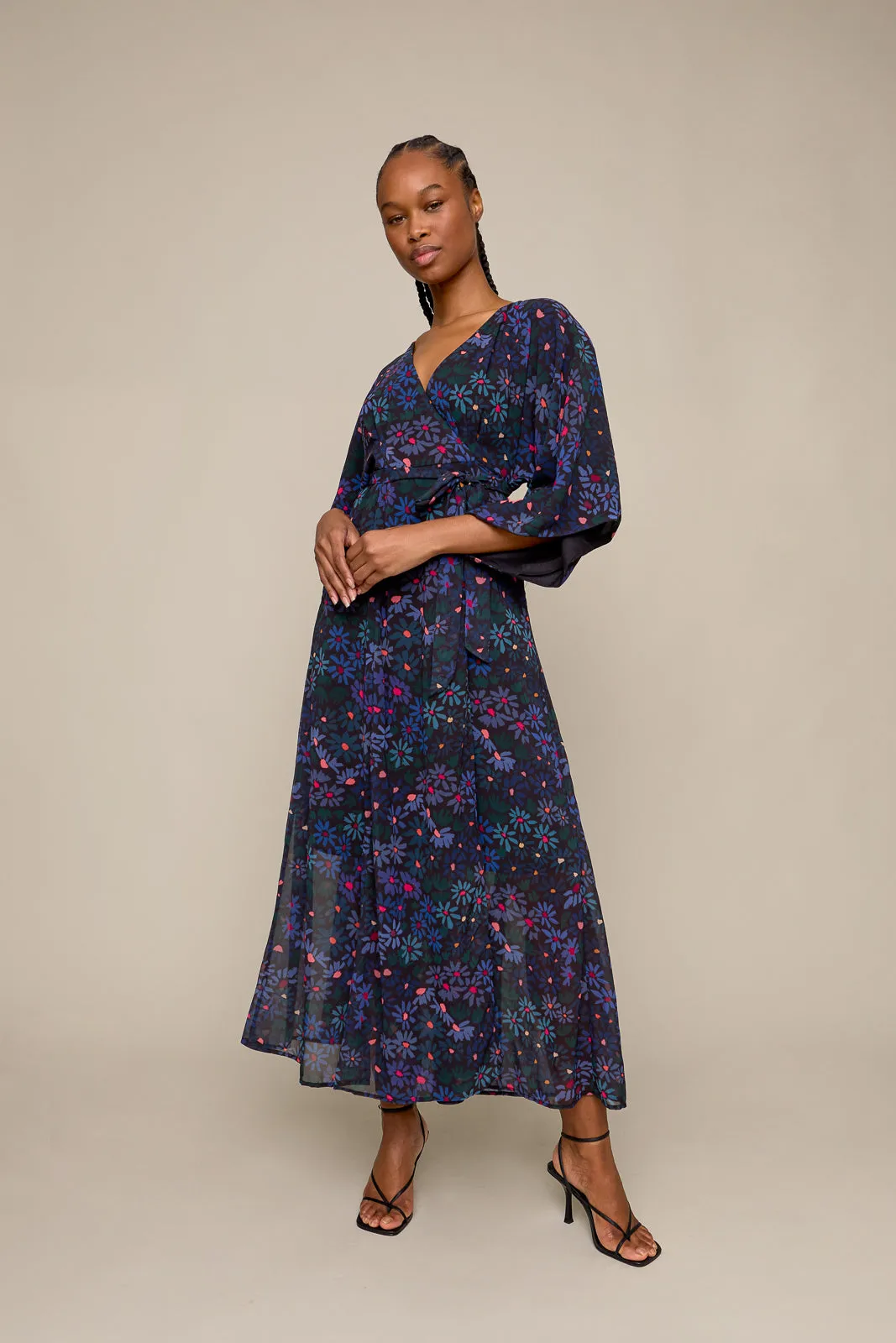 Hazy Daisy Maxi Dress in Winter (Final Sale)