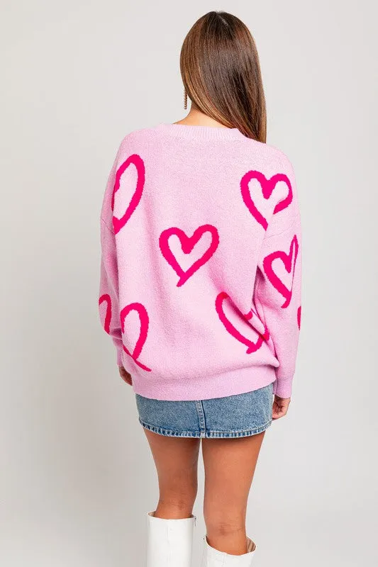 Hearts for You Sweater