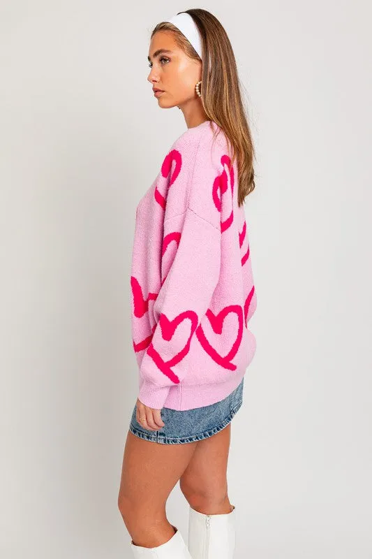 Hearts for You Sweater