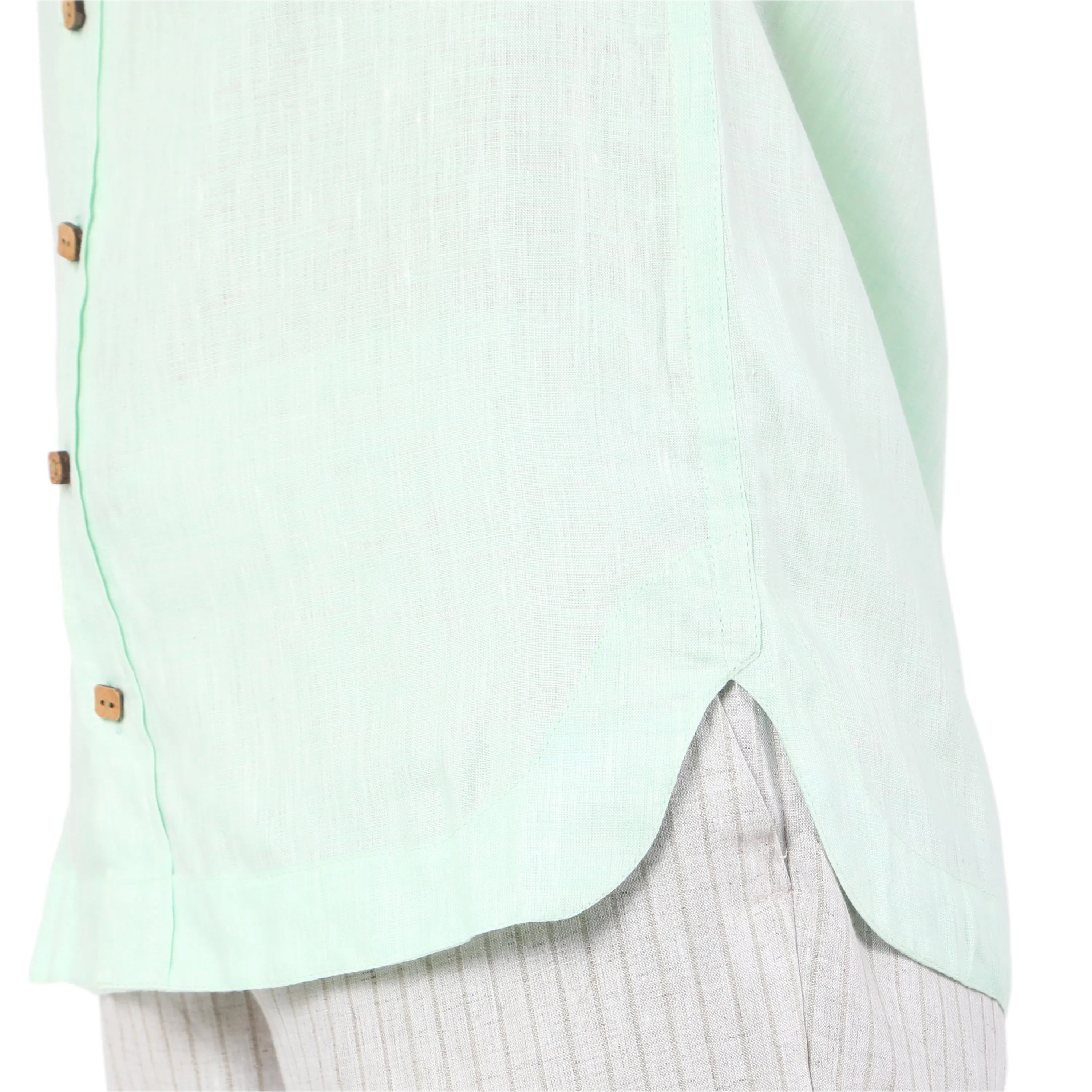 Hemp Pista Green Shirt