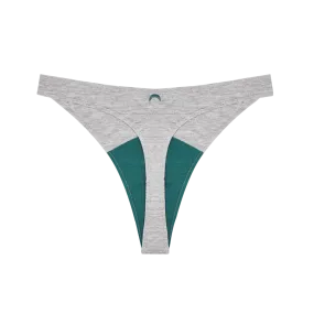 Huha // High Rise Thong Grey