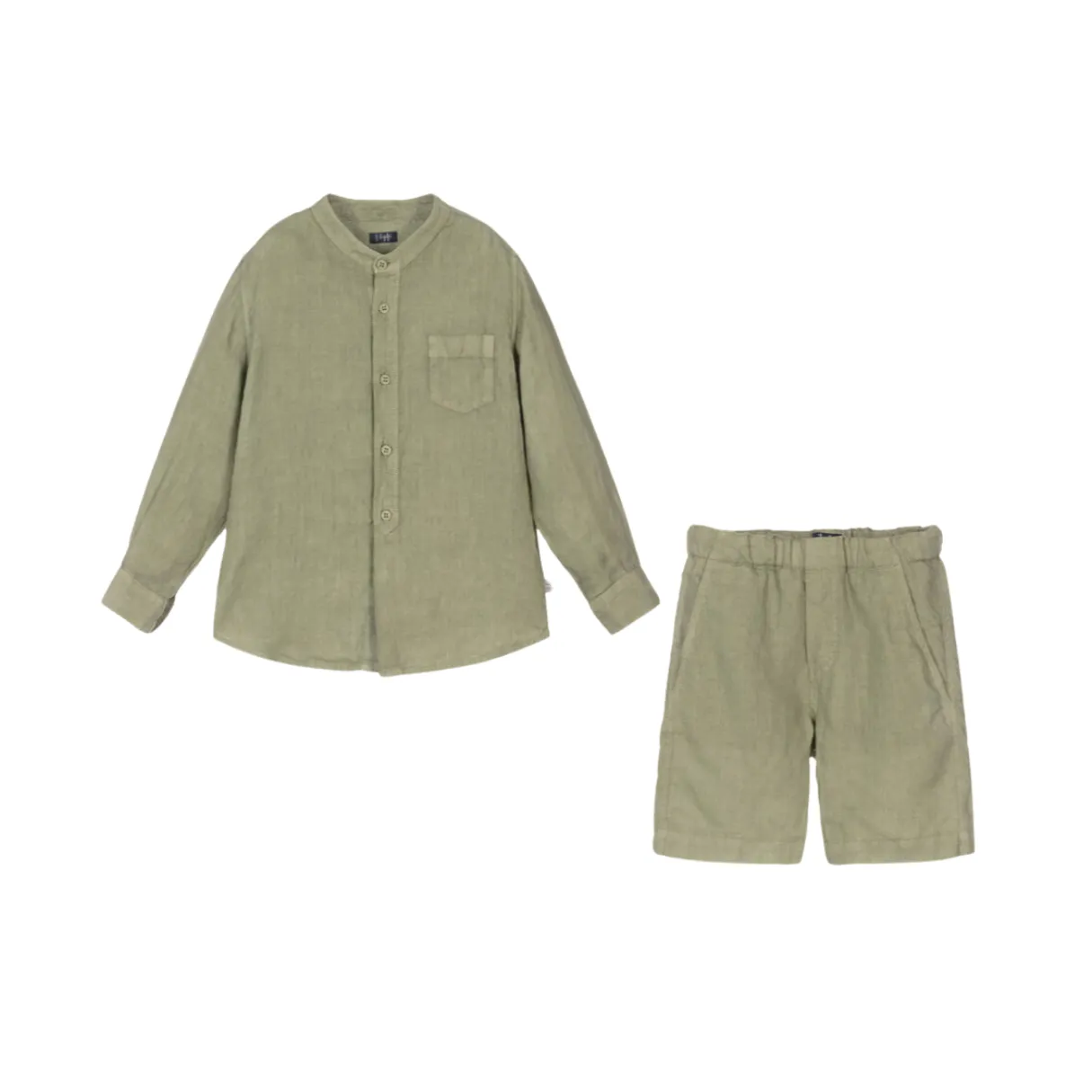 ILG Sage Green Linen 2 piece Set