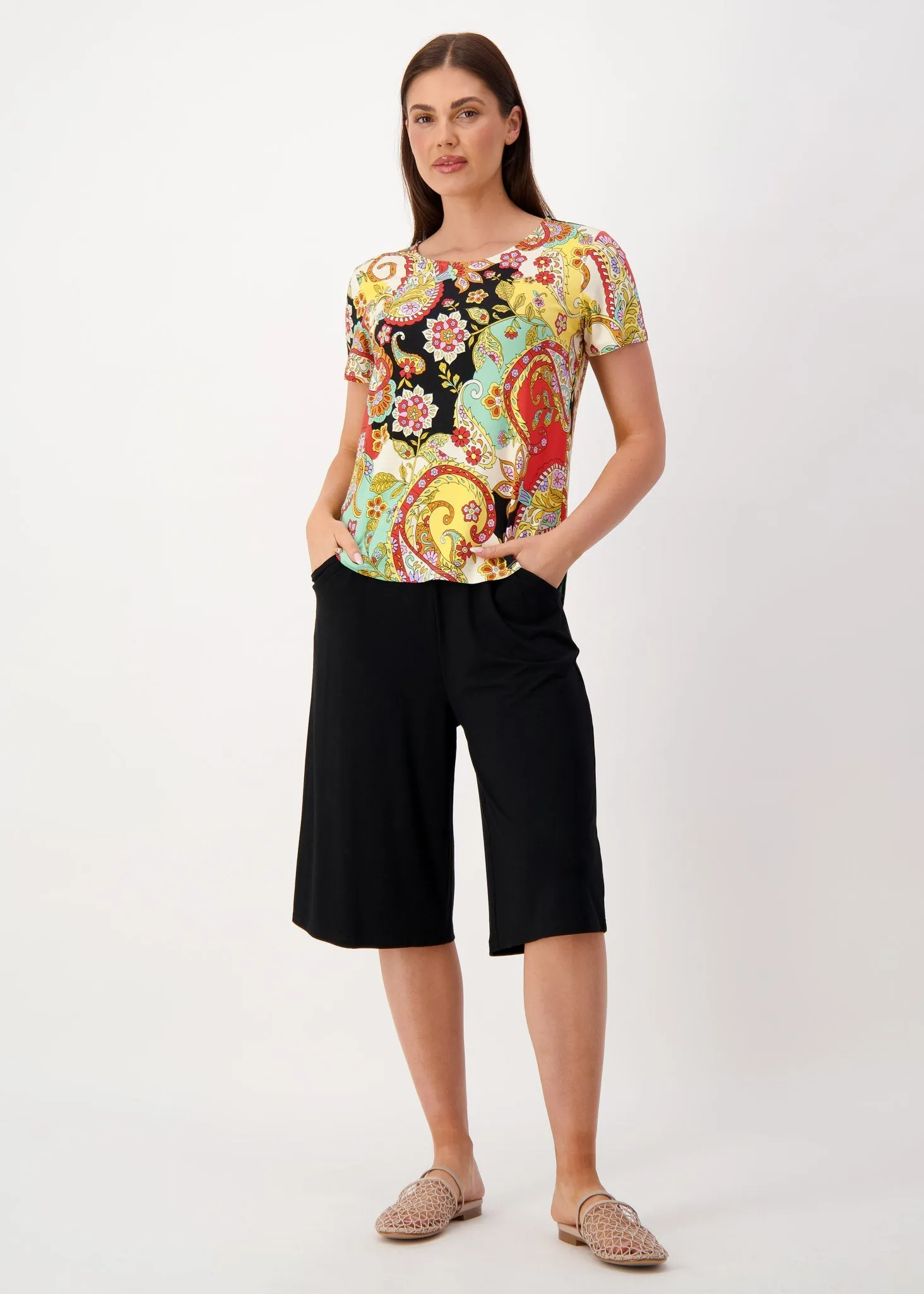 Janis Short Sleeve Bamboo T-Shirt - Noosa Pucci