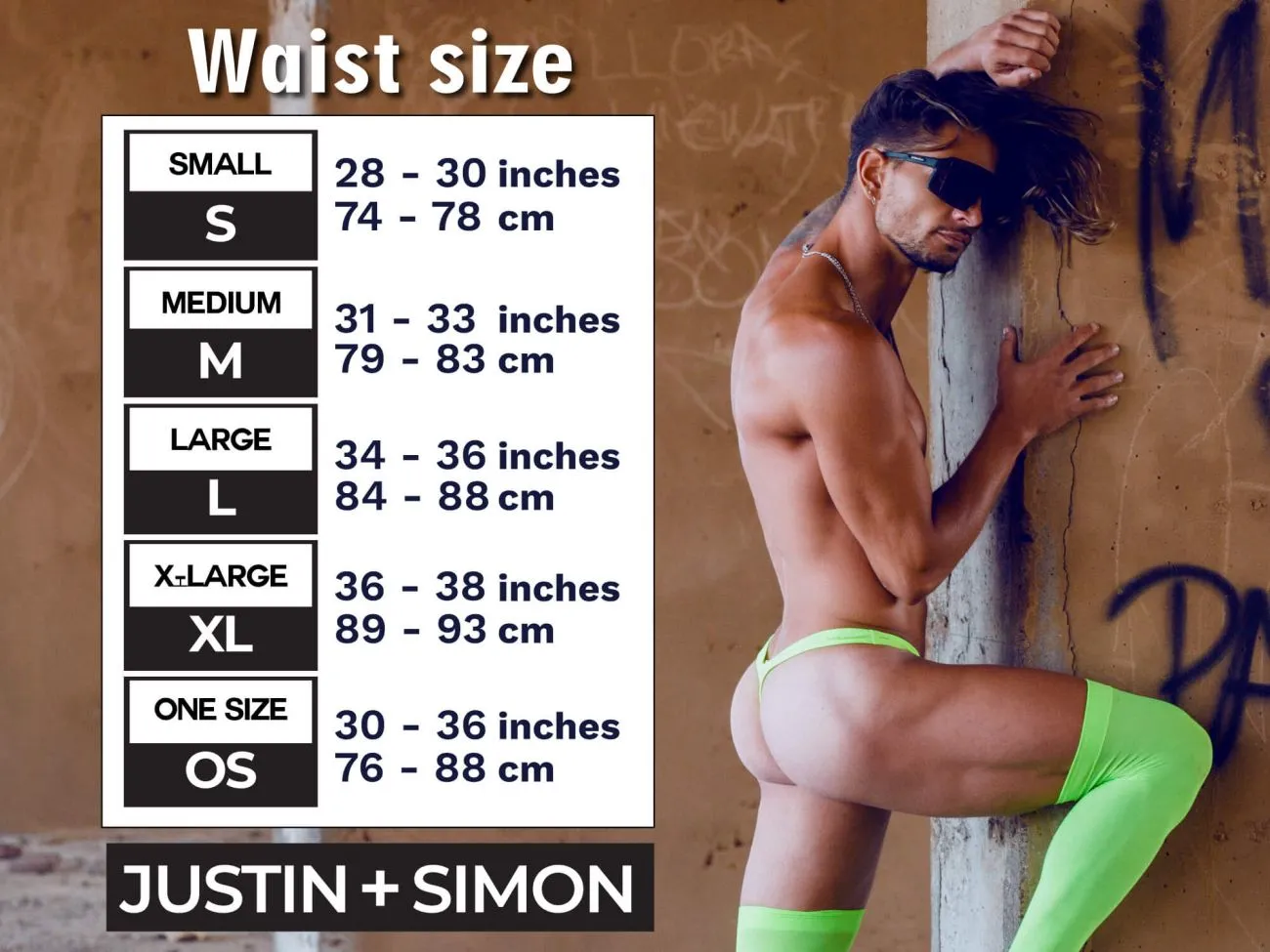 JUSTIN SIMON XSJBU02 Bulge Thongs Color Black