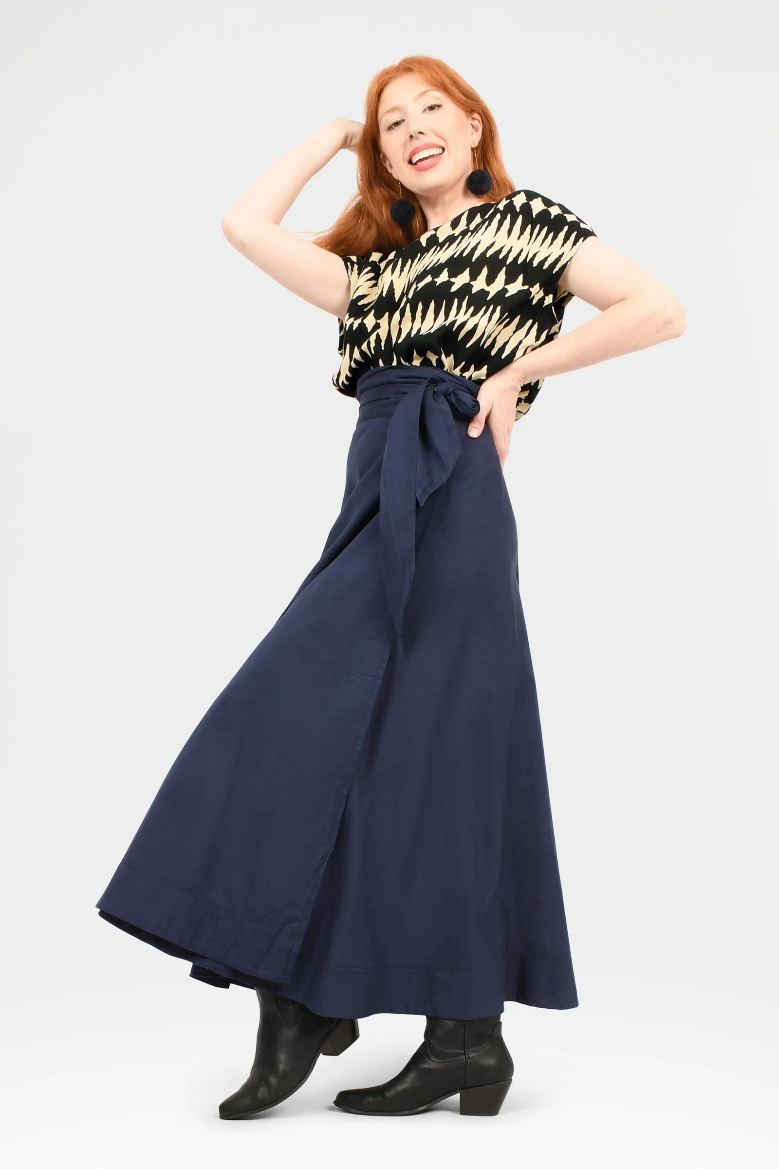 Lara Maxi Wrap Skirt