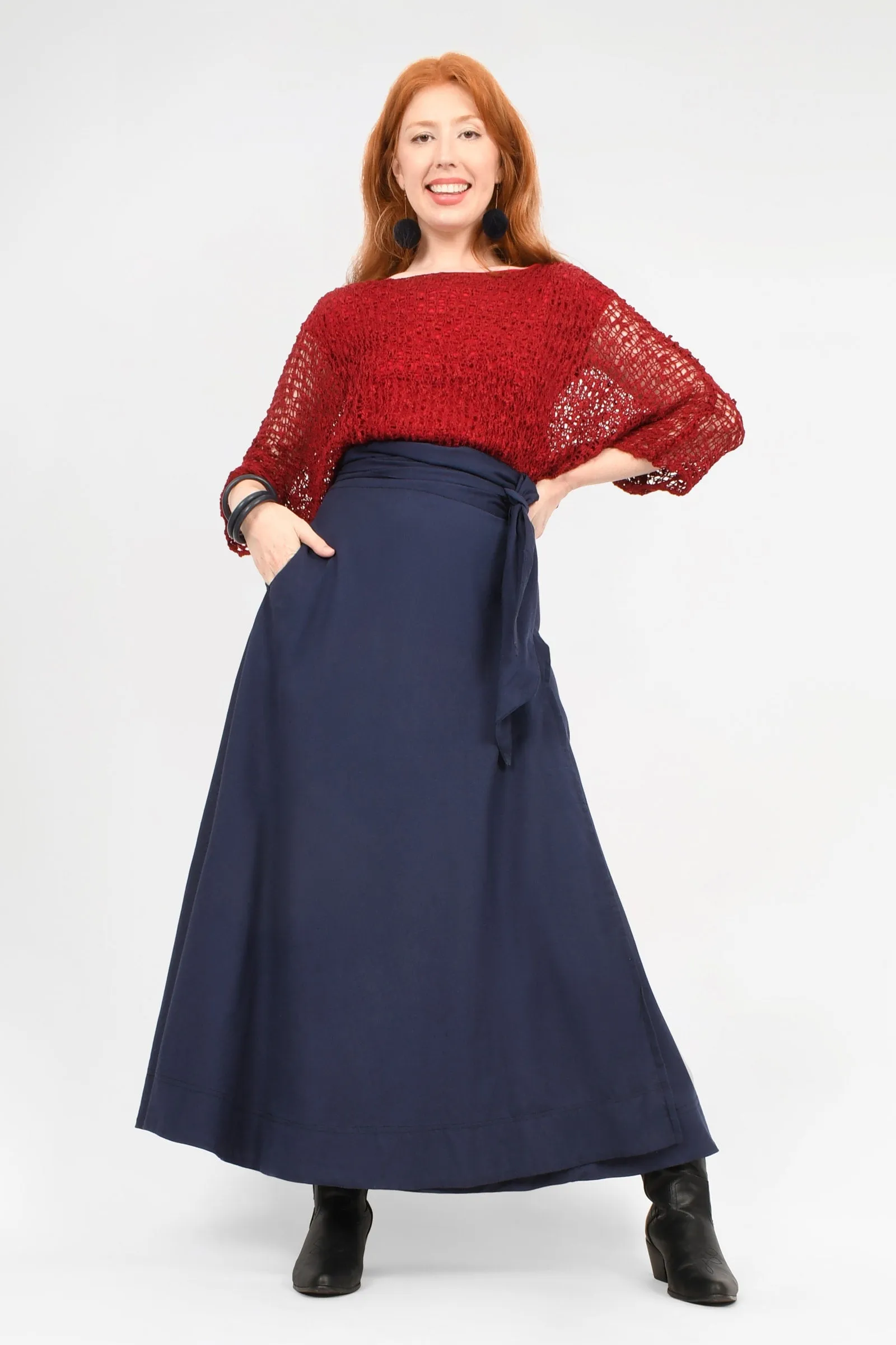 Lara Maxi Wrap Skirt