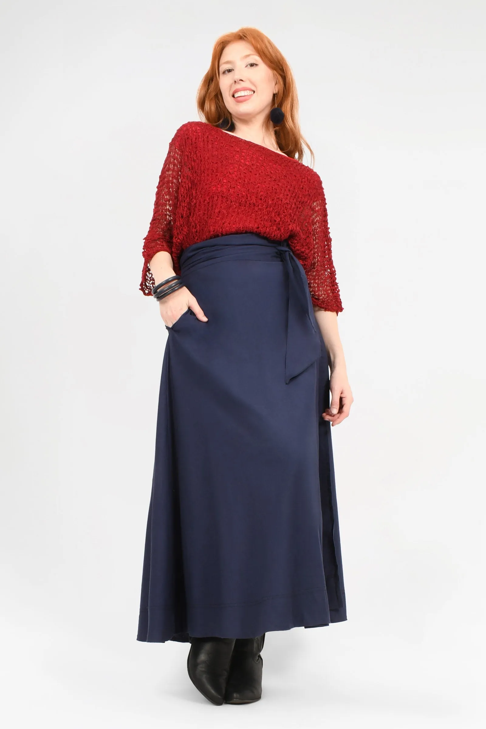 Lara Maxi Wrap Skirt